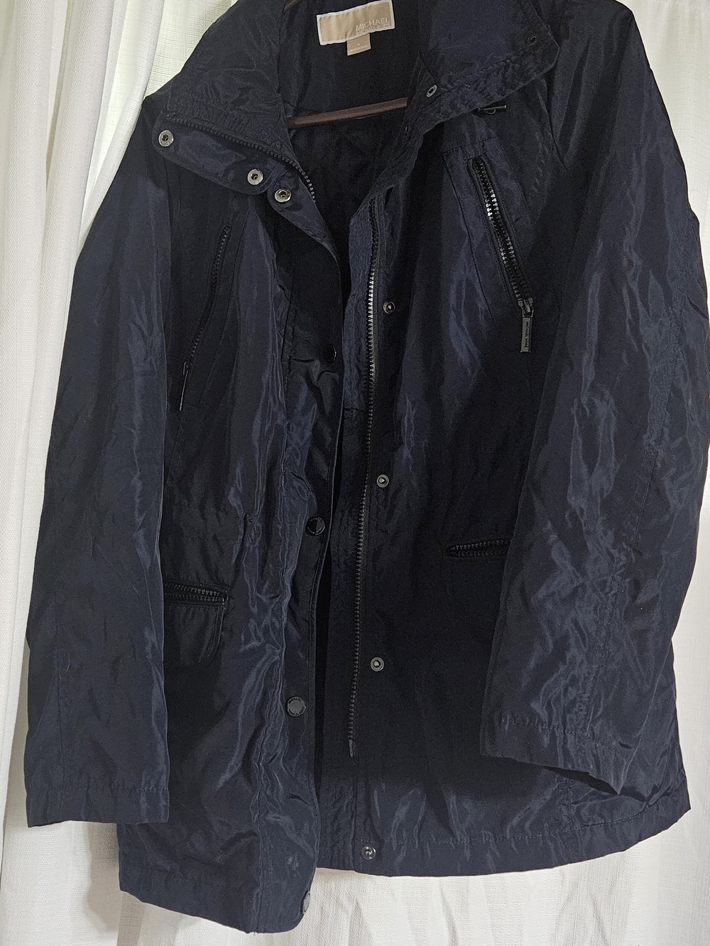 SALE! Michael Kors! Navy Field Jacket with Zip Pockets